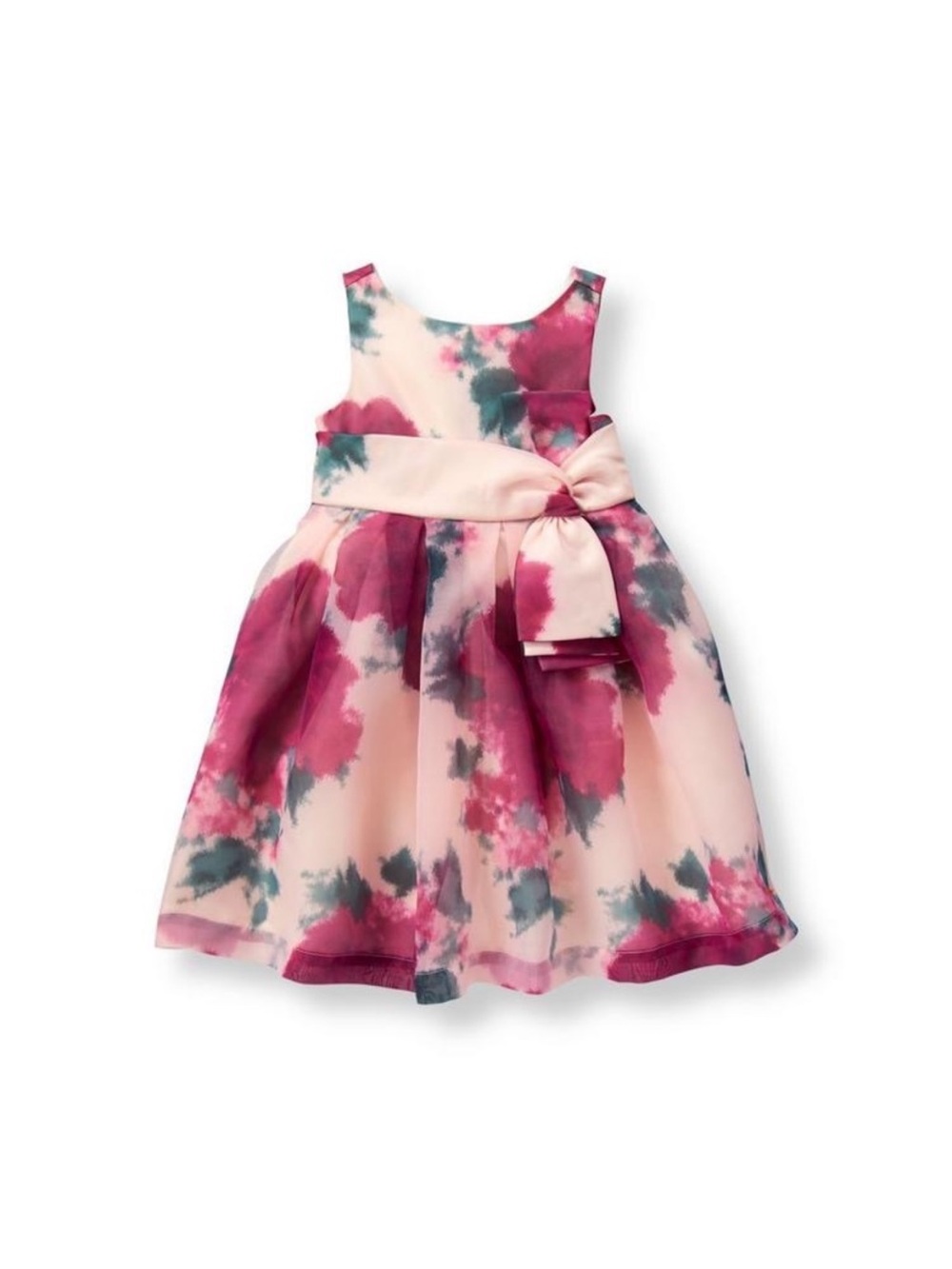 Janie and Jack size 5, Pink Floral organza dress